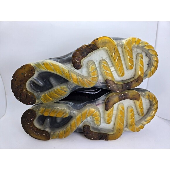 Nike Air VaporMax Flyknit 2021 Shoes Women's 7.5 Black Running Athletic Sneakers - Picture 7 of 8